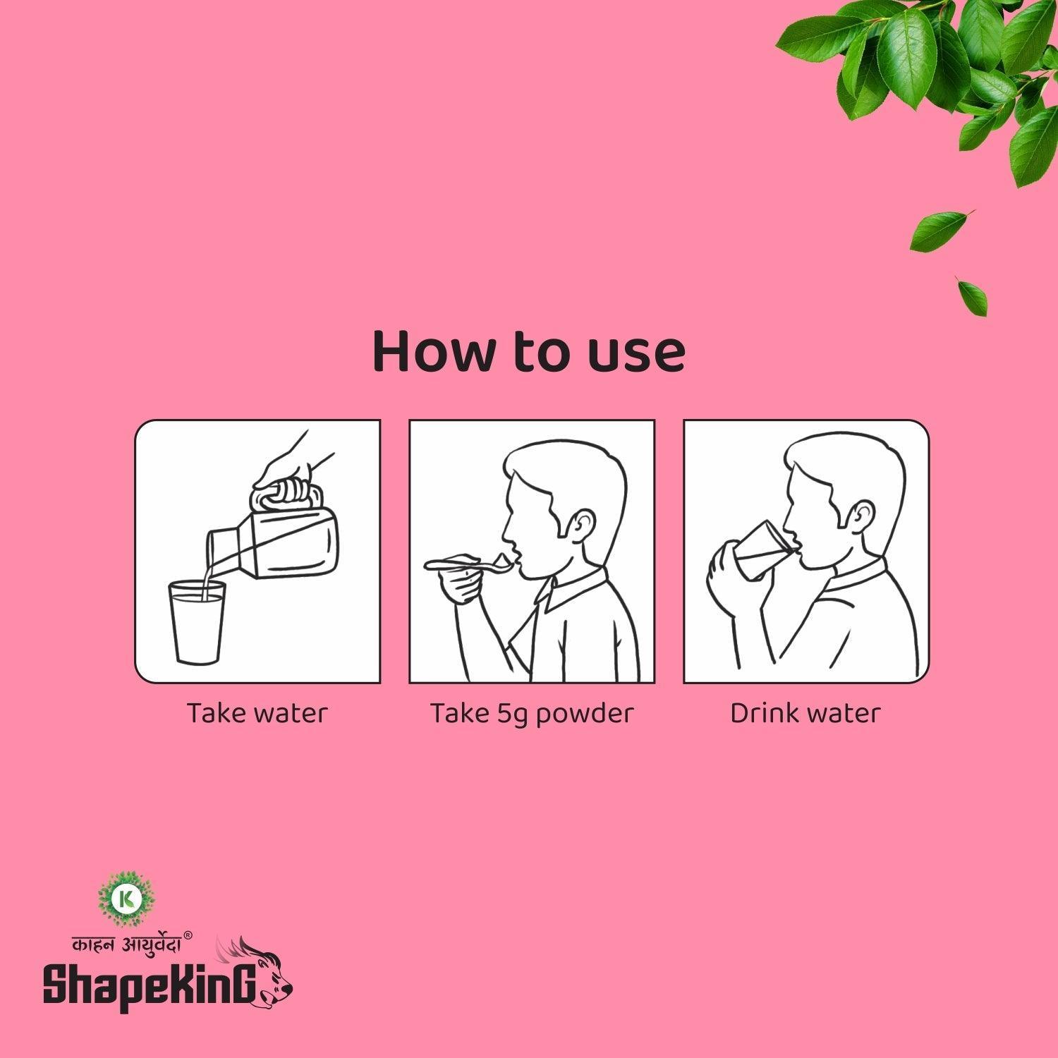 Kaahan Ayurveda ShapeKing Powder - 150 g