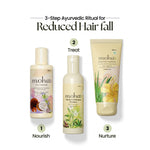 moha: Herbal Shikakai & Bhringraj Shampoo (200 ml) - Pure Shikakai & Bhringraj Hair Cleanser