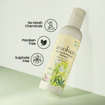 moha: Herbal Shikakai & Bhringraj Shampoo (200 ml) - Pure Shikakai & Bhringraj Hair Cleanser
