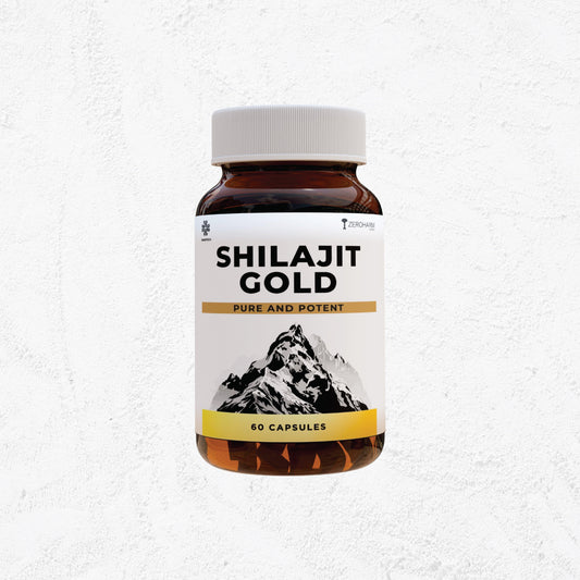 Zeroharm Pure Shilajit Gold Capsules - 60 Capsules