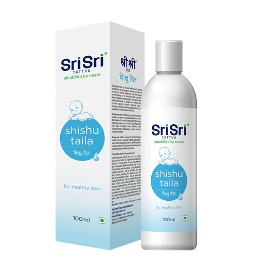 Sri Sri Tattva Shishu Taila For Healthy Skin - 100ml