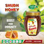Swadeshi Shudh Honey with Vitamins & Minerals for Immunity - 500gm