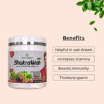 Kaahan Ayurveda ShukraWah Powder (Wet Dreams) - 160gm Powder