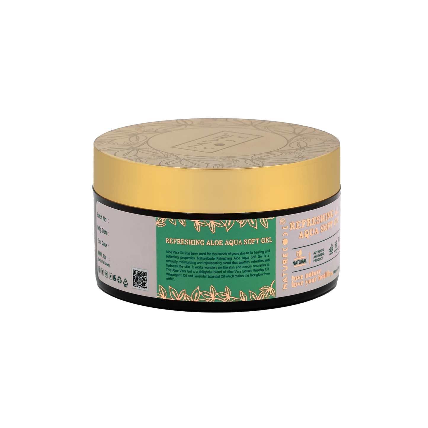 Nature Code Refreshing Aloe Aqua Soft Gel - 100gm