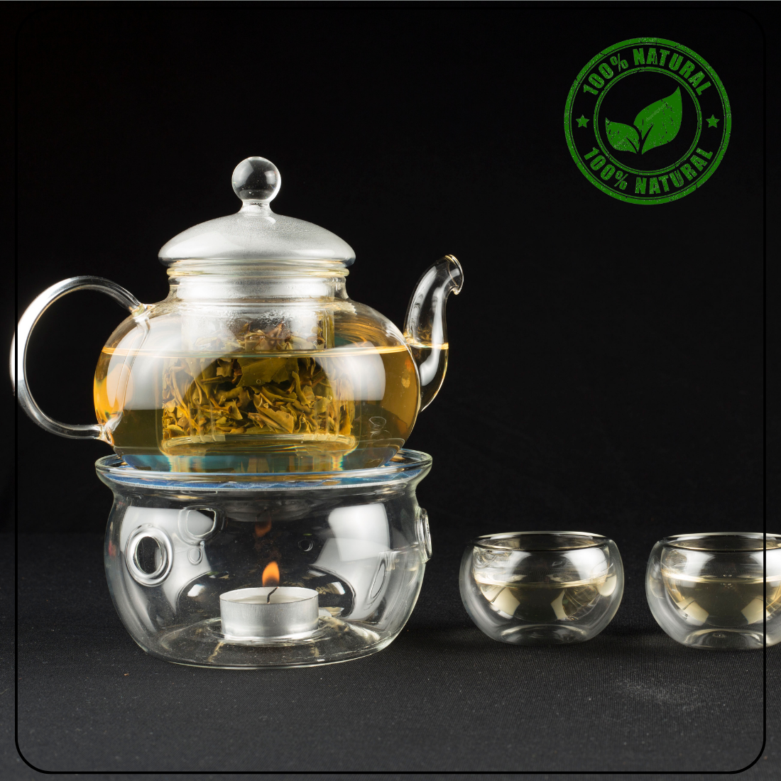 Radhika's Fine Teas CALMING Silver Needle White Leaf Tea (50g)