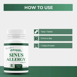 Dr. Satnam's Arogyam Sinus Tablets for Allergies (60 Tablets x 2 Units)