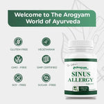 Dr. Satnam's Arogyam Sinus Tablets for Allergies (60 Tablets x 2 Units)