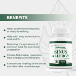 Dr. Satnam's Arogyam Sinus Tablets for Allergies (60 Tablets x 2 Units)