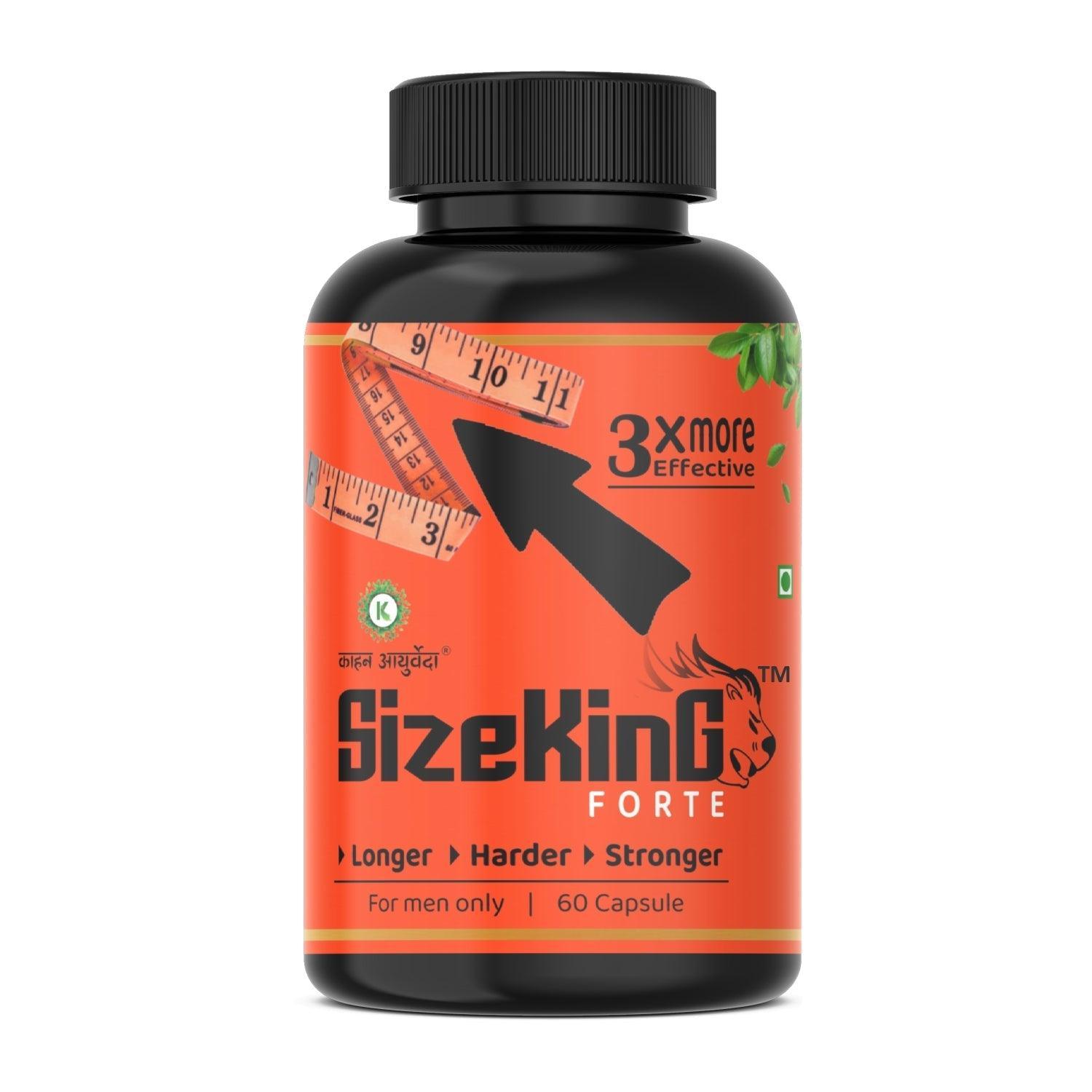Kaahan Ayurveda SizeKing Forte Capsule