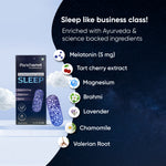 Panchamrit Sustained Release Capsule For Sleep with 5mg Melatonin, 30mg Valerian Root |Tart Cherry, Magnesium, Vitamin B6&B12 |Deep, Relaxing, Undisturbed Sleep |Non-Habit Forming