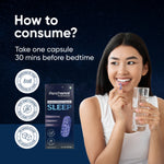 Panchamrit Sustained Release Capsule For Sleep with 5mg Melatonin, 30mg Valerian Root |Tart Cherry, Magnesium, Vitamin B6&B12 |Deep, Relaxing, Undisturbed Sleep |Non-Habit Forming