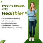HealthVeda Lung Detox with Vitamin C & Grapeseed Extract Capsule