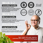 Health Veda Organics Calcium Magnesium Zinc