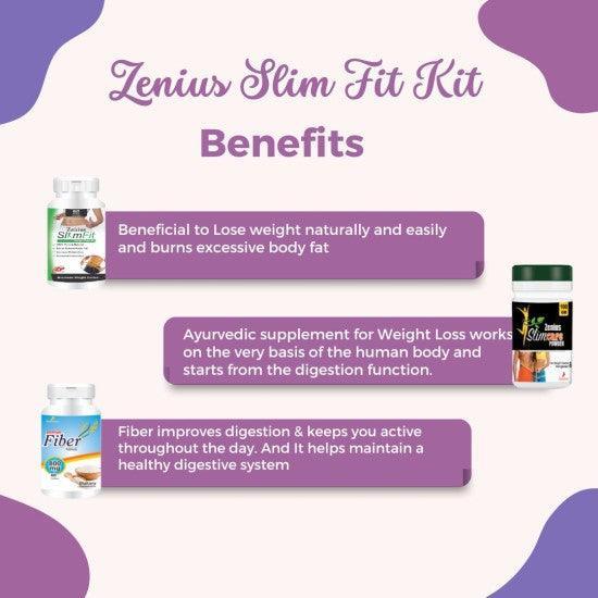 Zenius Slim Fit Kit for Weight Loss Supplement