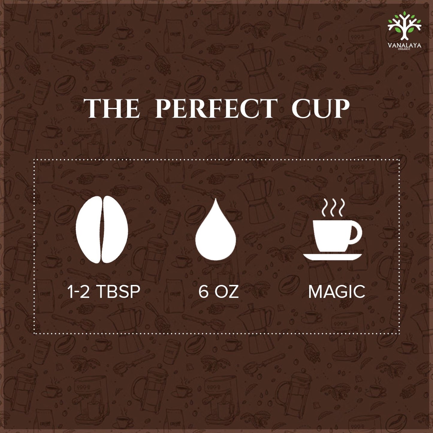 Vanalaya Southern Classic Instant Coffee 70% Arabica & 30% chicory Coffee - 50gm