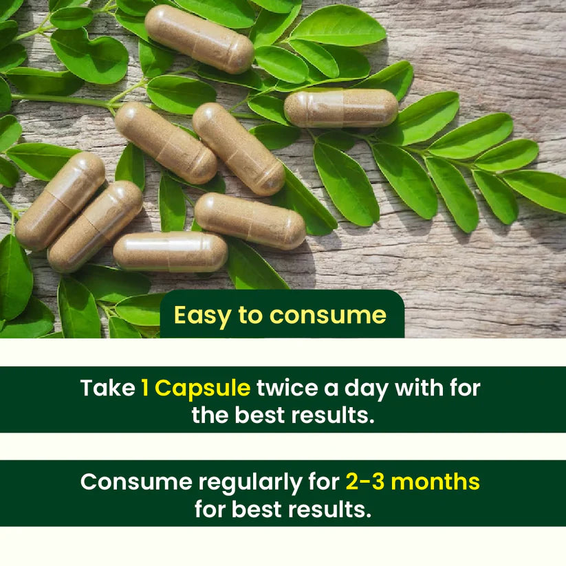 Cipzer Spirulina Capsule - 60 Capsules | Boost Immunity, Energy, Detox, Skin Health & Overall Wellness
