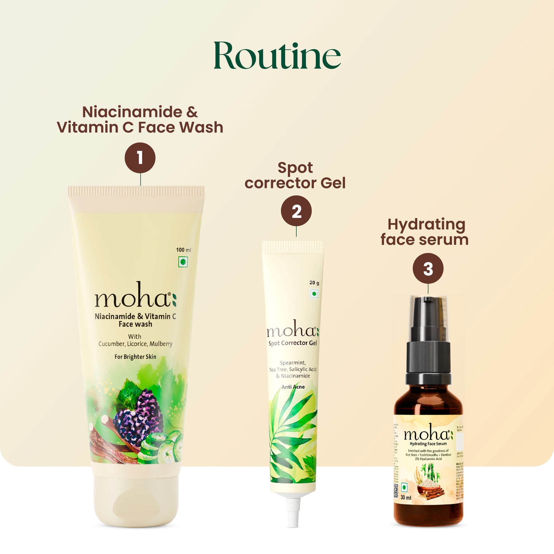 Moha: Spot Corrector Gel for Active Acne (20g) - Pimple Clearing & Active Acne Spot Treatment