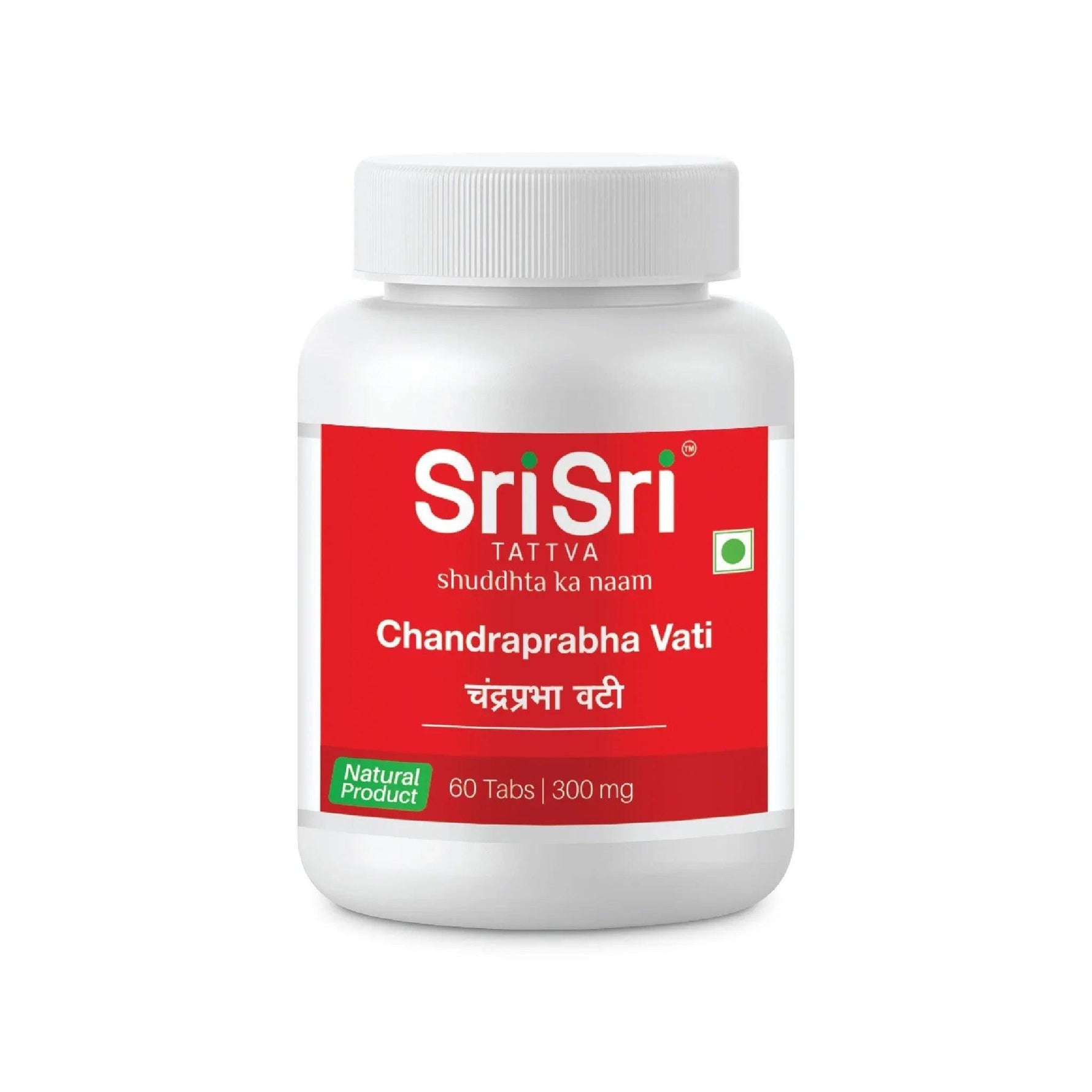 Sri Sri Tattva Chandraprabha Vati Tablets - 300mg - 60 Tablets