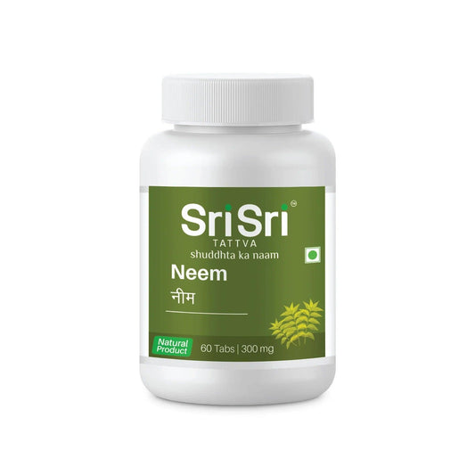 Sri Sri Tattva Neem Tablet - 300mg - 60 Tablet