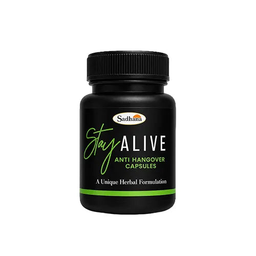 Sadhana Stay Alive Capsule (7 Capsules) | Ayurvedic Vitality, Stamina & Energy Booster for Men