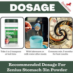 Zenius Stomach 3in Powder | Excellent for constipation and cough & Improves Digestion