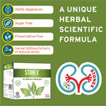 Lifezen STONEX 100 Capsules | Helps to Detox Kidney Cleanse Purifier, Urinary Tract Infection (UTI), Kidney Stone Dissolution Herbal Supplement