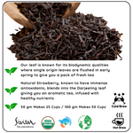 Radhikas Fine Teas Hormonal Balance Strawberry Darjeeling Leaf - 100gm