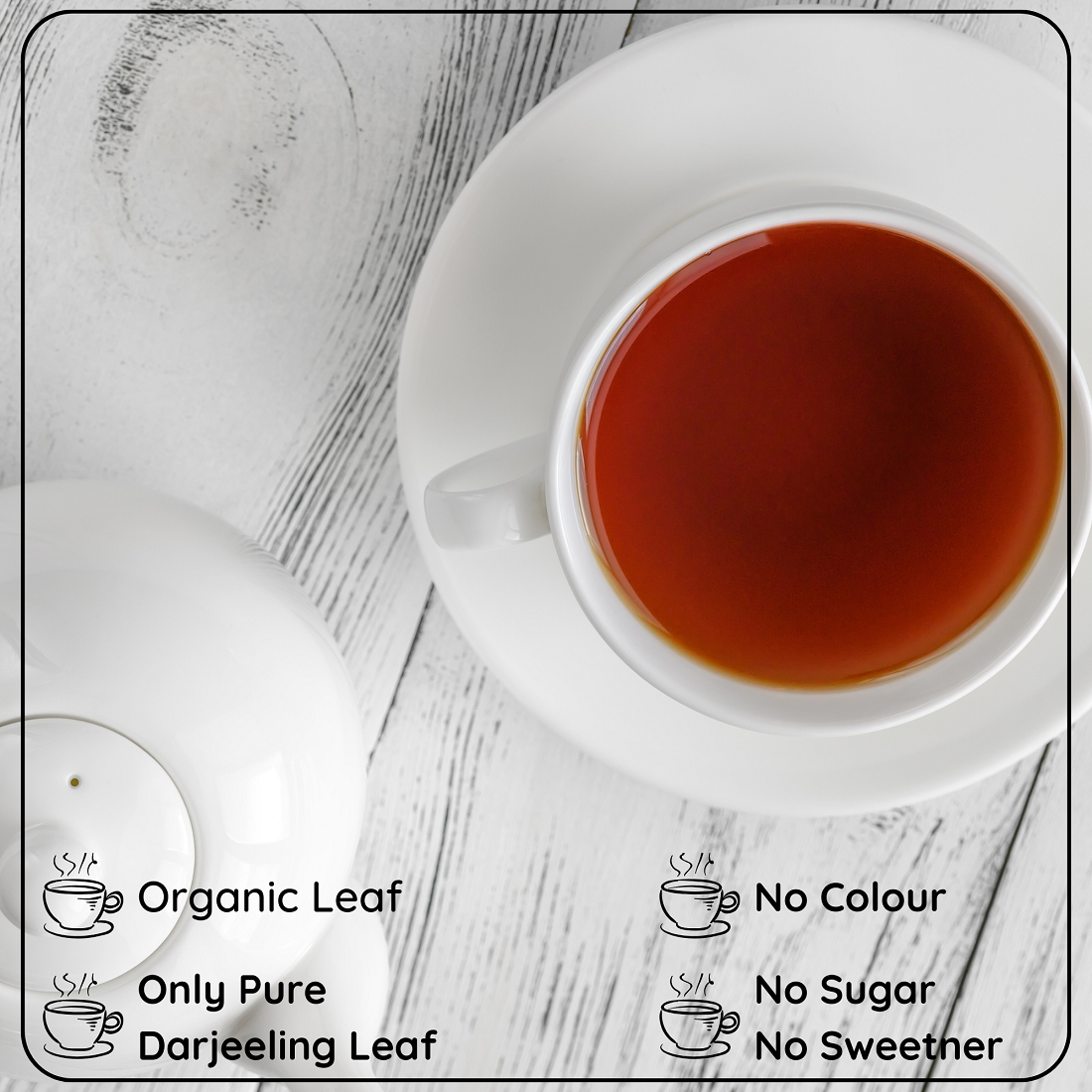 Radhikas Fine Teas Hormonal Balance Strawberry Darjeeling Leaf - 100gm