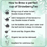 Radhikas Fine Teas Hormonal Balance Strawberry Darjeeling Leaf - 50gm