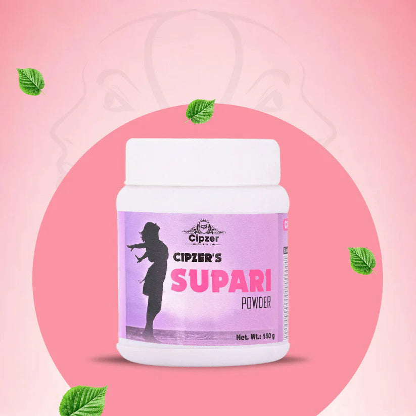 Cipzer Supari Powder 150G | Herbal Remedy for Female Wellness, Strength & Reproductive Health