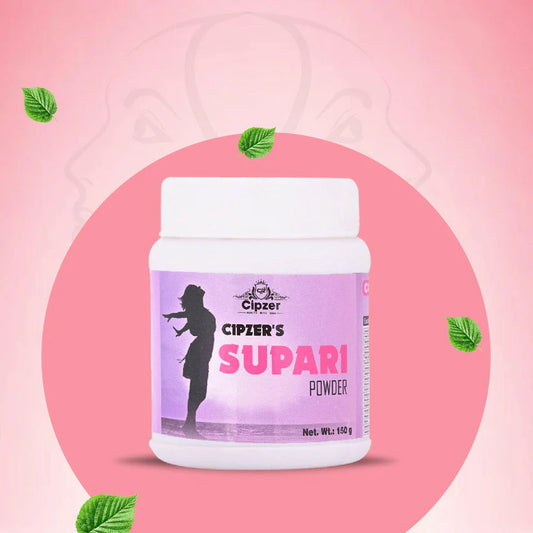 Cipzer Supari Powder 150G | Herbal Remedy for Female Wellness, Strength & Reproductive Health