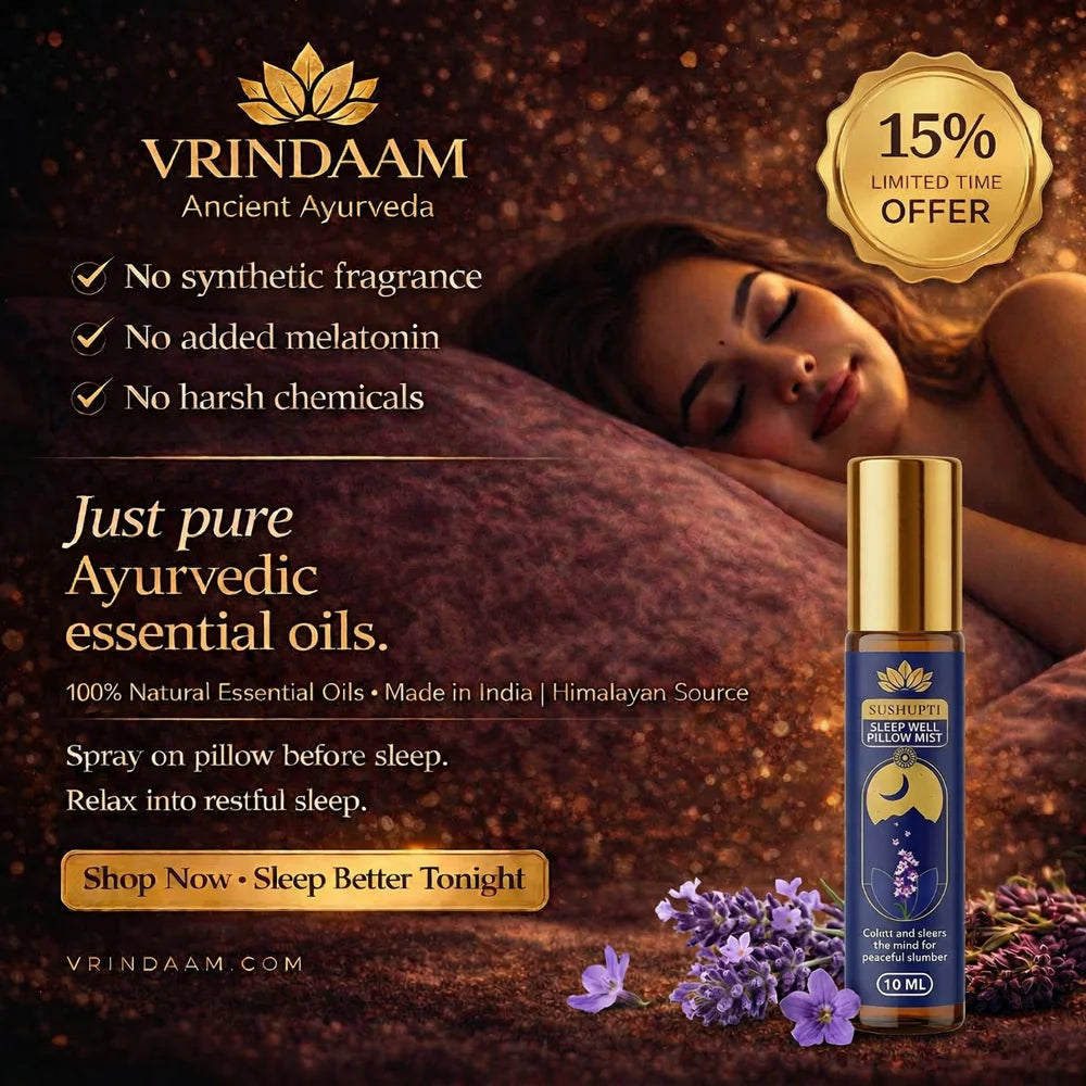 Vrindaam Sleep Well Pillow Mist - 10ml