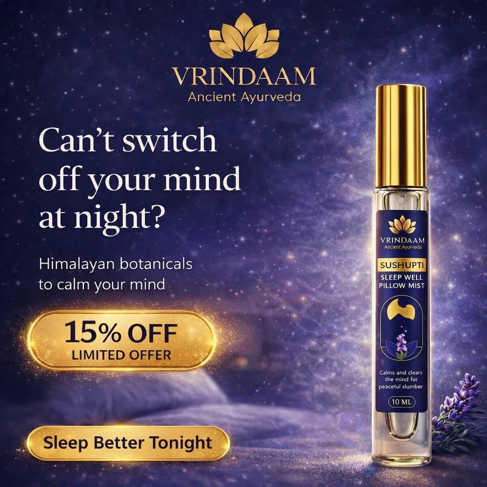 Vrindaam Sleep Well Pillow Mist - 10ml