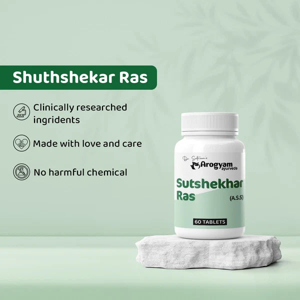 Dr. Satnam's Arogyam Sutshekhar Ras Tablet (60 Each)