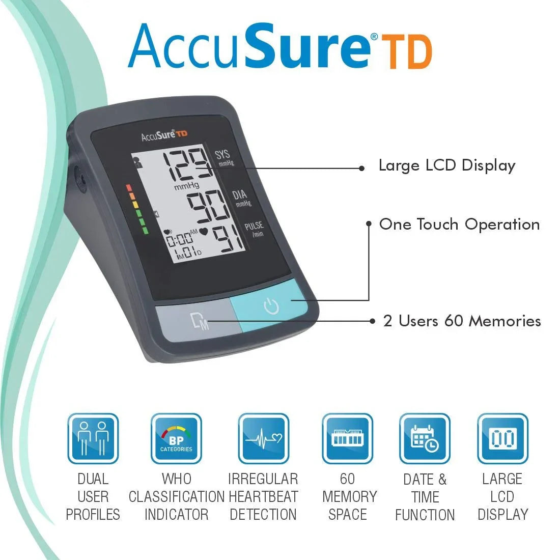 AccuSure TD Blood Pressure Monitoring System