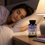 Suplee Melatonin 10mg (60 Tablets) with L-Theanine, Magnesium Glycinate & Vitamin B6 - Night Time Sleep Support Supplement - Helps with Deep Sleep & Mental Relaxation - Non-Habit Forming
