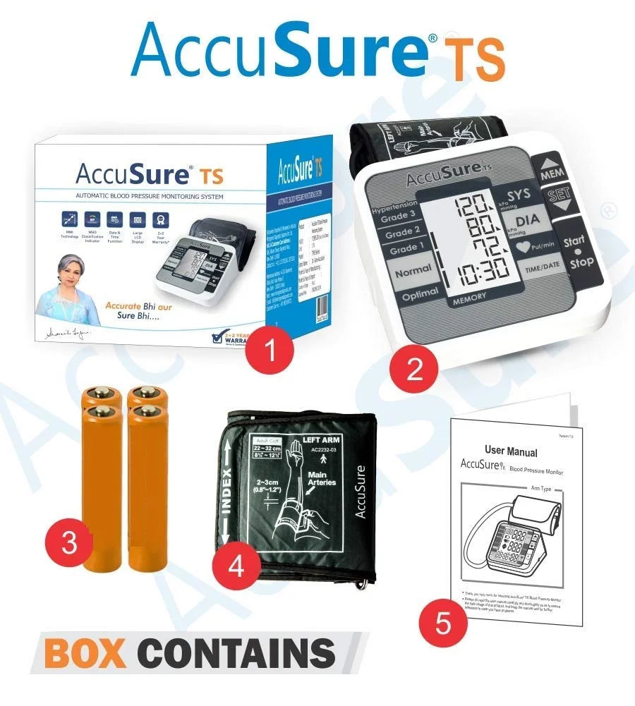 AccuSure TS Automatic Blood Pressure Monitoring System