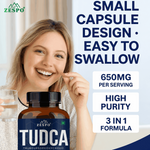 ZESPO Tudca 400mg Bile Salt Support – 60 Capsules