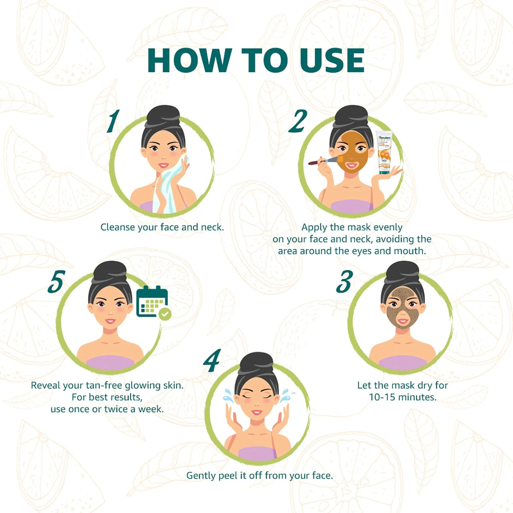 Himalaya Tan Removal Orange Peel-Off Mask