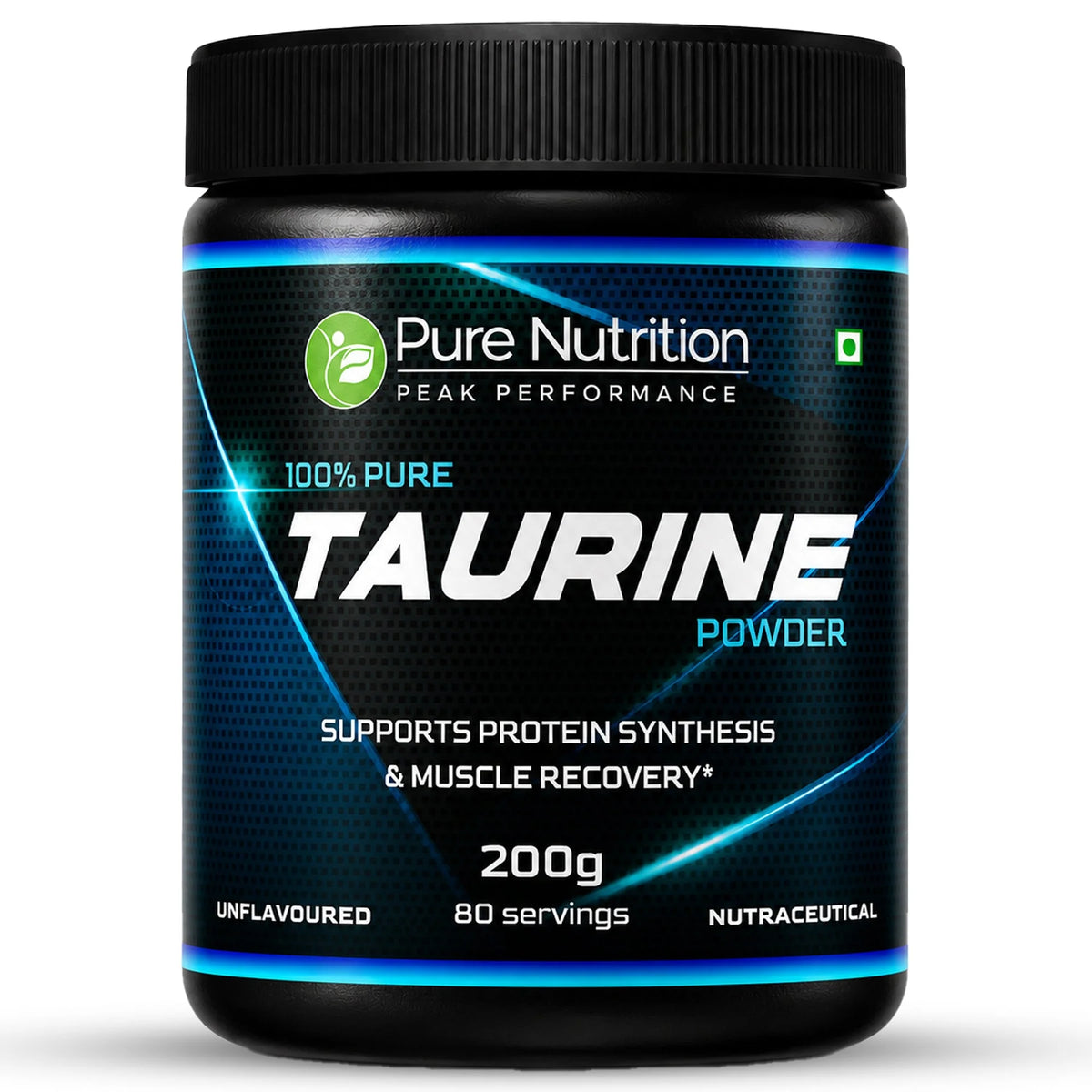 Pure Nutrition Taurine Powder | Amino Acid Supplement for Energy & Fitness Support