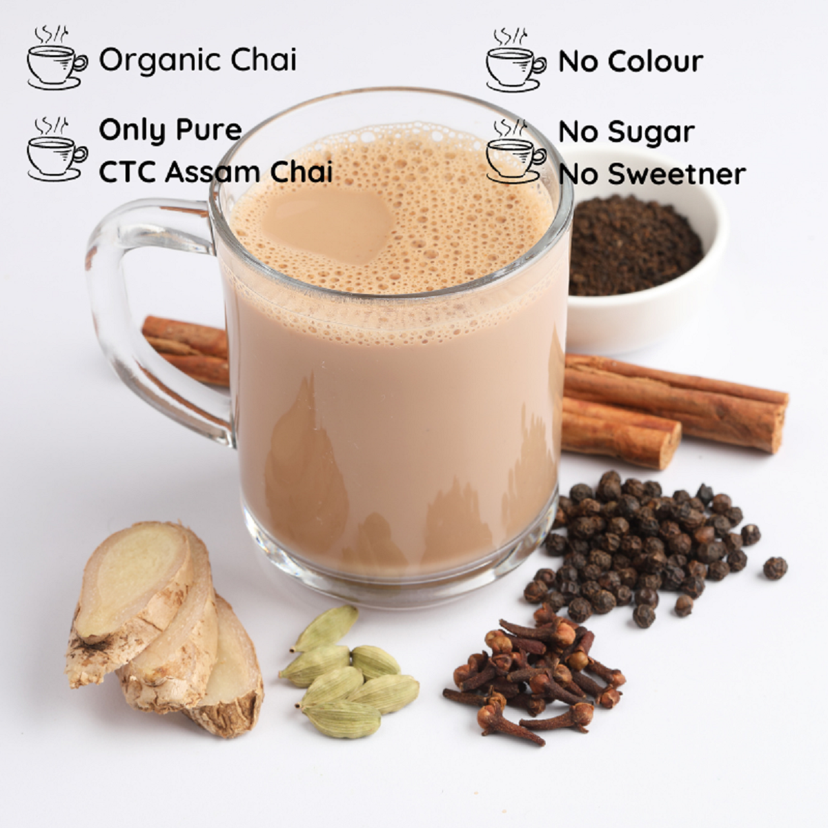 Radhikas Fine Teas Invigorating Masala Chai - 100gm