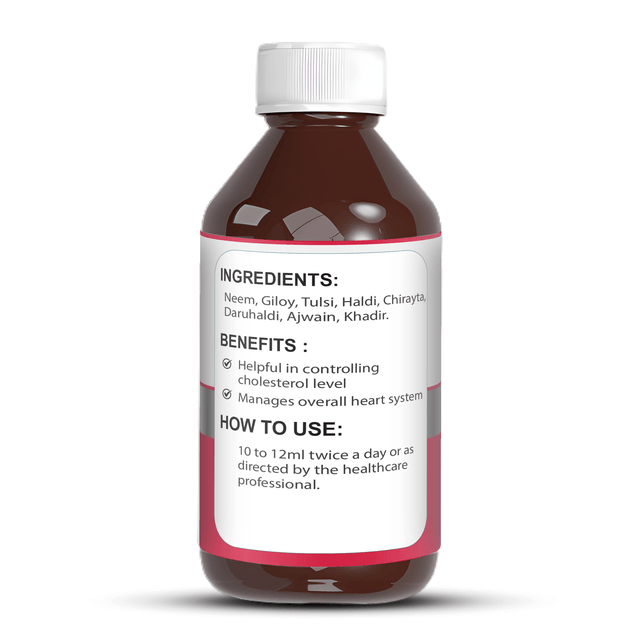 Zenius Blood Purifier Syrup - Detoxifying Syrup for Healthy Skin, Clear Blood, and Overall Detox Support - 200ml Syrup
