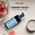 Amocare Tender Touch Intimate Foam Wash for Men | Gentle & Refreshing Cleanser | 100 ml