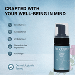 Amocare Tender Touch Intimate Foam Wash for Men | Gentle & Refreshing Cleanser | 100 ml