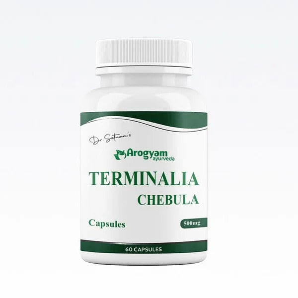 Dr. Satnam's Arogyam Ayurveda Terminalia Chebula 500mg Capsule (60 Each)