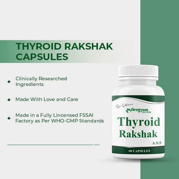 Dr. Satnam's Arogyam Thyroid Rakshak Capsule (60 Each)