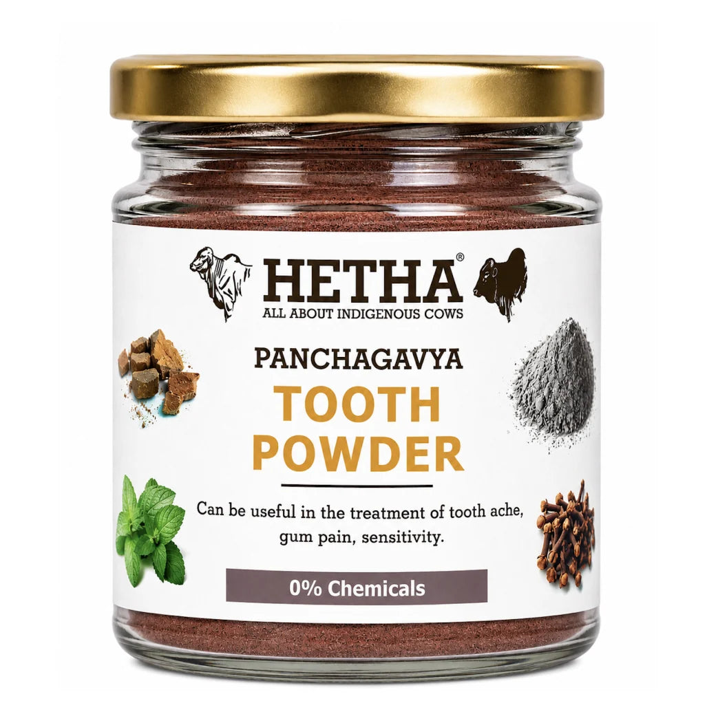 Hetha Panchagavya Tooth Powder (Dant Manjan) - 180g