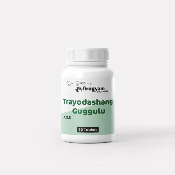 Dr. Satnam's Arogyam Ayurveda Trayodashang Guggulu Tablet (60 Each)