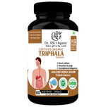DR. JPG Organic Triphala Capsules (500mg, 60 Veg Capsules) | For Digestion, Colon Cleanse & Gut Health | 100% Certified Organic