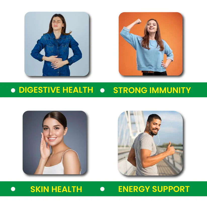Cipzer Triphala Capsule - 30 Capsules | Natural Colon Cleanser, Digestive Health, Detox & Immunity Support